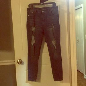 Distressed Jeans